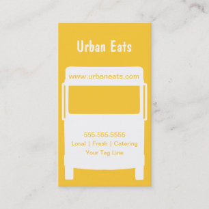Food Truck Business Card Template