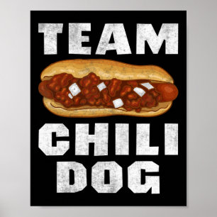 Food Truck Chilli Con Carne Chilli Dog Poster