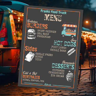 Food Truck Menu