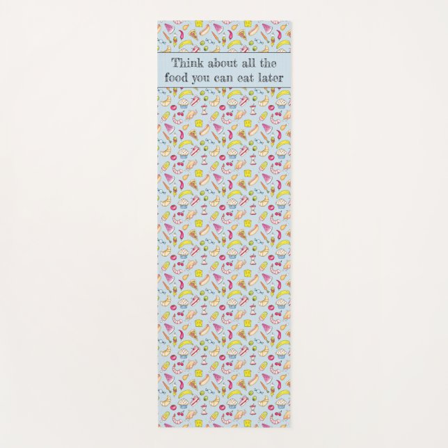 Food Yoga Mat (Front)
