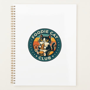 Foodie Cat Cute Kitty Design - Foodie Cat Club_1 Planner