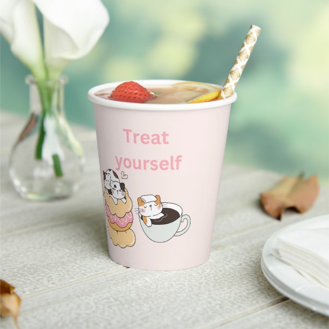 Foodie Cats Paper Cups (Insitu)