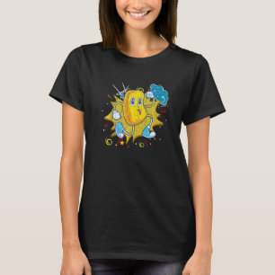 Foodie Fast Food Running Chicken Nuggets T-Shirt