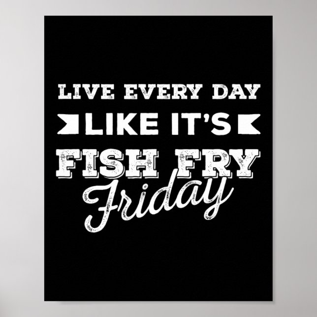 Foodie Fish Fry  Poster (Front)