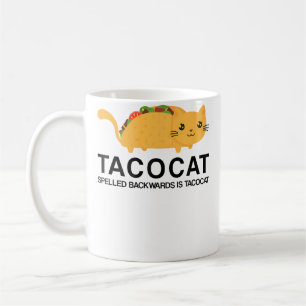 Foodie Funny Tacocat Cat Taco Coffee Mug