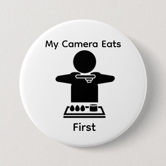 Foodie Pin Button (Front)