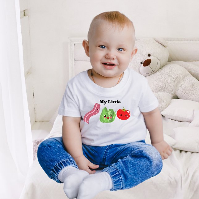 Foodie Shirts For Kids | My Little BLT T-Shirt (Creator Uploaded)