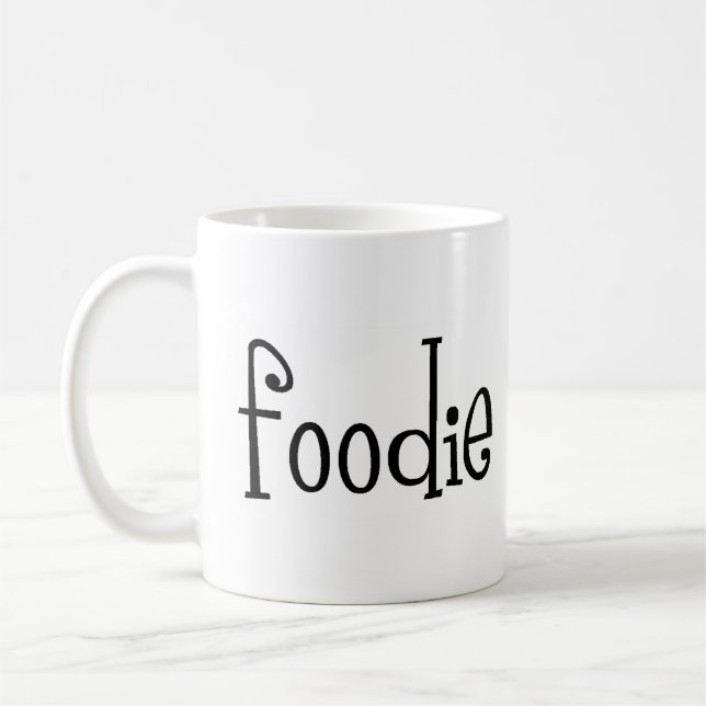 Foodie Trucker Hat Coffee Mug (Left)