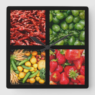Foodie wall clock 3