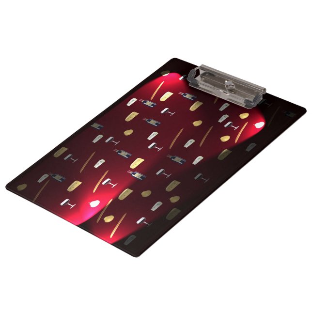 Foods Delight Cranberry Lights Clipboard (Angled)