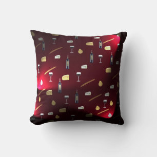 Foods Delight Cranberry Lights Cushion