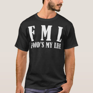 Foods my life Chef baker chef grillmaster T-Shirt