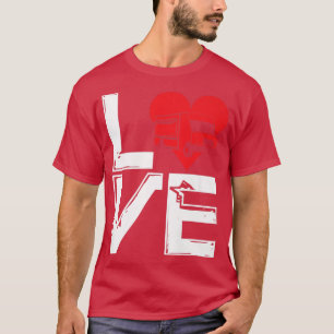 Foodtruck Love Ice Cream Trucks Fastfood Food Truc T-Shirt