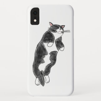 FooFooCat: Lazy Jumbo Tuxedo Cat Case-Mate iPhone Case