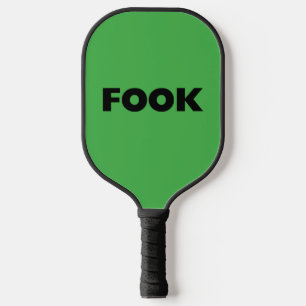 Fook black pickleball paddle