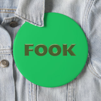 Fook green colossal button