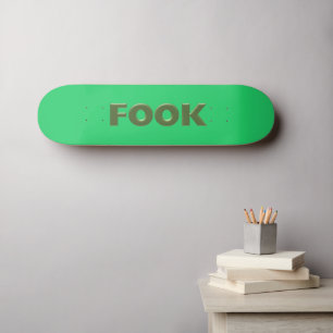Fook green green skateboard