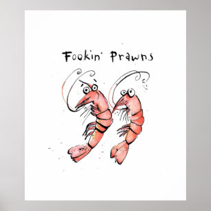 Fookin Prawns Poster