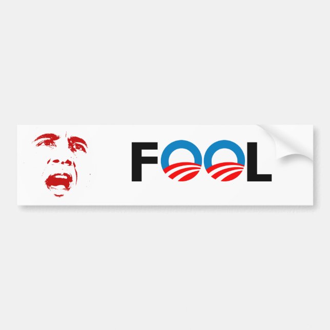FOOL BUMPER STICKER (Front)