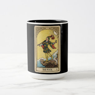 Fool Tarot Two-Tone Coffee Mug