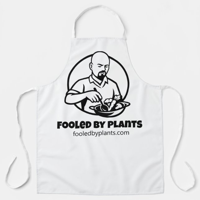 Fooled By Plants Official Apron, Medium Apron (Front)