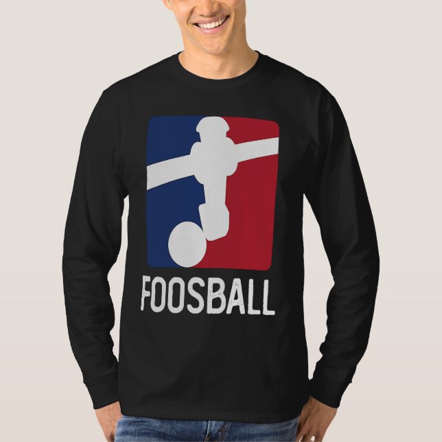 Foosball Player No Spinnies Table Soccer Player Fa T-Shirt (Front)