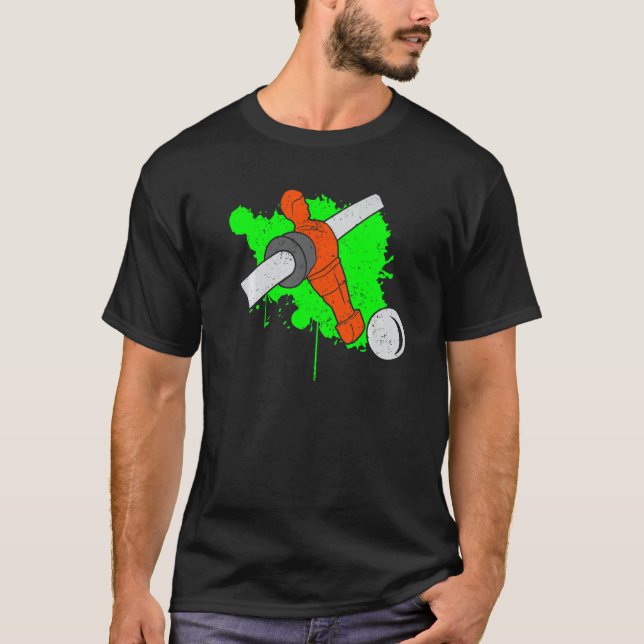 Foosball & Table Football  Foosball figure T-Shirt (Front)