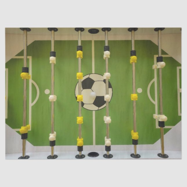 Foosball Tissue Paper (Front)