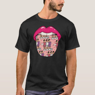 Foosball Tongue Kicker  Table Soccer T-Shirt