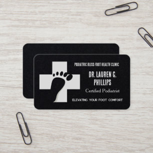 Foot Care Orthopaedic Podology Business Card