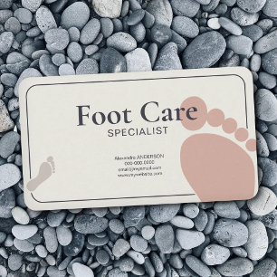 Foot Care Specialist Business Card