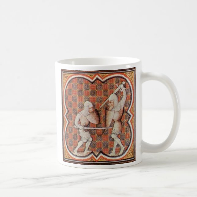 Foot Fighting Coffee Mug (Right)