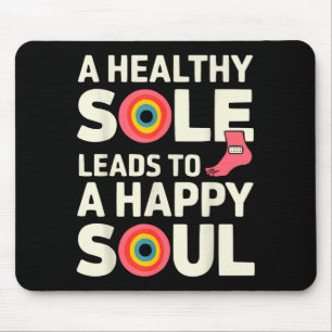 Foot health awareness feet podiatry podiatrist mouse pad