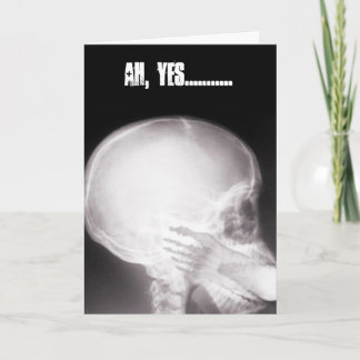 Foot in Mouth X-Ray Card