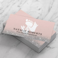 Foot Massage Therapist Podiatrist Spa Blush Silver