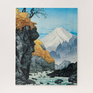 Foot of Mount Ashitaka (1932) by Hiroaki Takahashi Jigsaw Puzzle