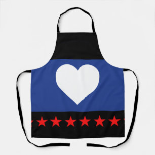 Foot Pride Flag Apron