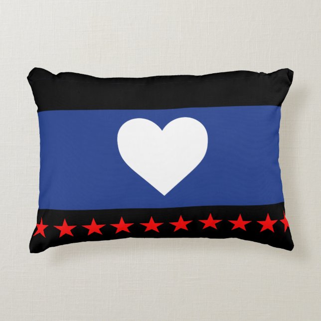 Foot Pride Flag Decorative Cushion (Front)