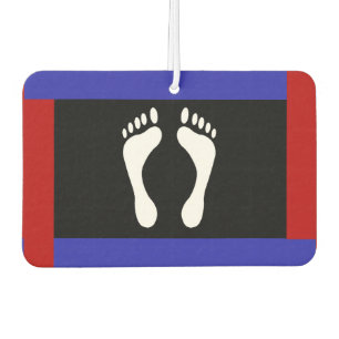 Foot Pride Flag (Footprint) Car Air Freshener