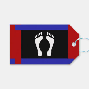 Foot Pride Flag (Footprint) Gift Tags