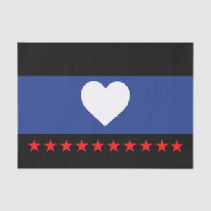 Foot Pride Flag Tissue Paper