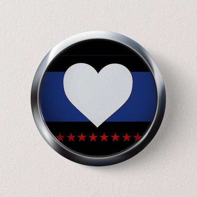 FOOT PRIDE MEDALLION 6 CM ROUND BADGE (Front)