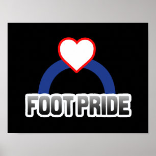Foot Pride Poster