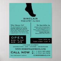 Foot Silhouette, Podiatry Clinic, Podiatrist