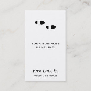 Foot Steps Business Card