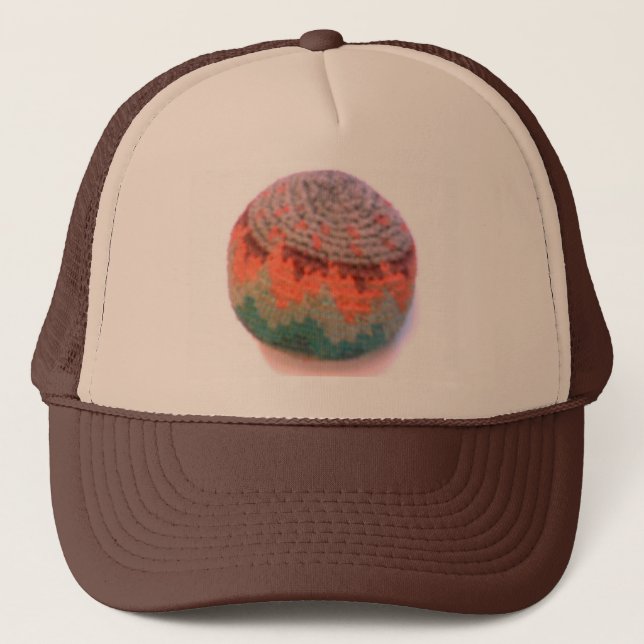 Footbag Hacky Sack Trucker Hat (Front)