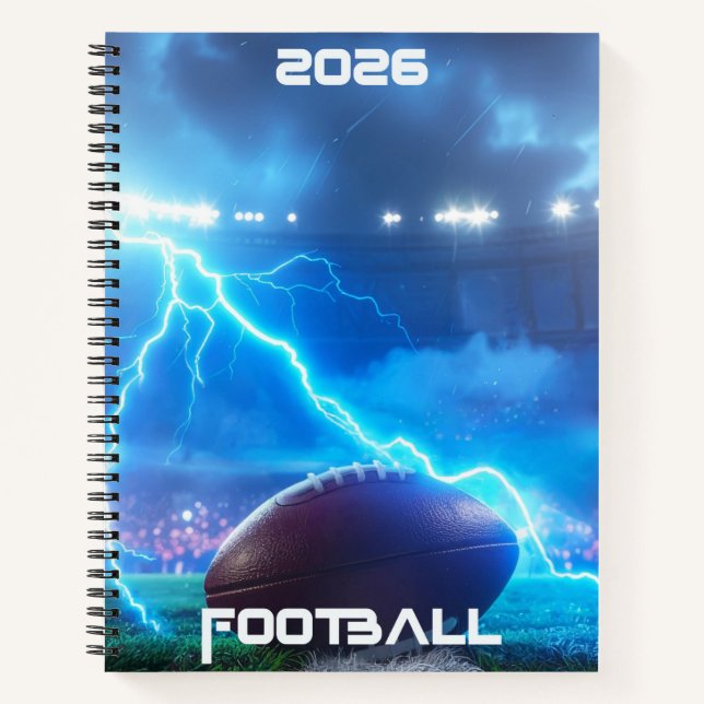 FOOTBALL 2026 NOTEBOOK (Front)