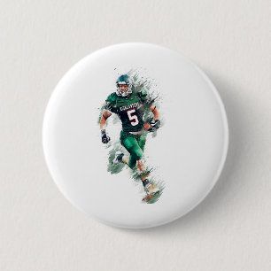 Football 6 Cm Round Badge