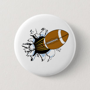 Football 6 Cm Round Badge