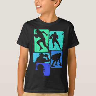 Football American Football Kids Boys Mens T-Shirt